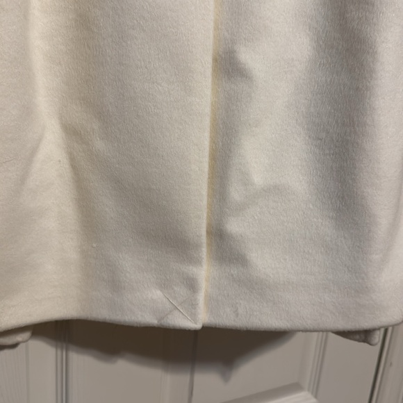 Lauren by Ralph Lauren Cream Belted Wrap Coat - Picture 8 of 8